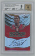 2017-18 Panini Totally Certified Rookie Roll Call Autographs #13 Donovan Mitchell BGS 9 (Auto 10) (Rookie)