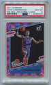 2021-22 Donruss The Rookies Pink Laser Holo #1 Cade Cunningham PSA 10 (Rookie)