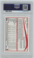 2014 Topps Chrome Refractor #1 Mike Trout - Sliding PSA 9