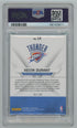 2016 Panini National Convention Hyper Plaid #14 Kevin Durant #43/99 PSA 9