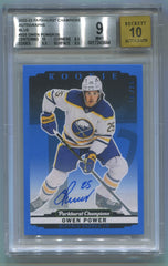 2022-23 Parkhurst Champions Blue Autographs #325 Owen Power #18/25 BGS 9 (Auto 10) (Rookie) | Eastridge Sports Cards