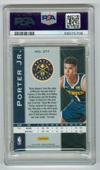 2018-19 Panini Chronicles Red #377 Michael Porter Jr./Plates and Patches #135/149 PSA 9 (Rookie) | Eastridge Sports Cards