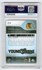 2014-15 Upper Deck #214 Teuvo Teravainen PSA 10 (Rookie) | Eastridge Sports Cards