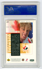 1996-97 Upper Deck #370 Joe Thornton PSA 8 (Rookie) | Eastridge Sports Cards