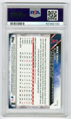 2016 Topps Chrome Refractor #1 Mike Trout (Jumping) PSA 10 | Eastridge Sports Cards