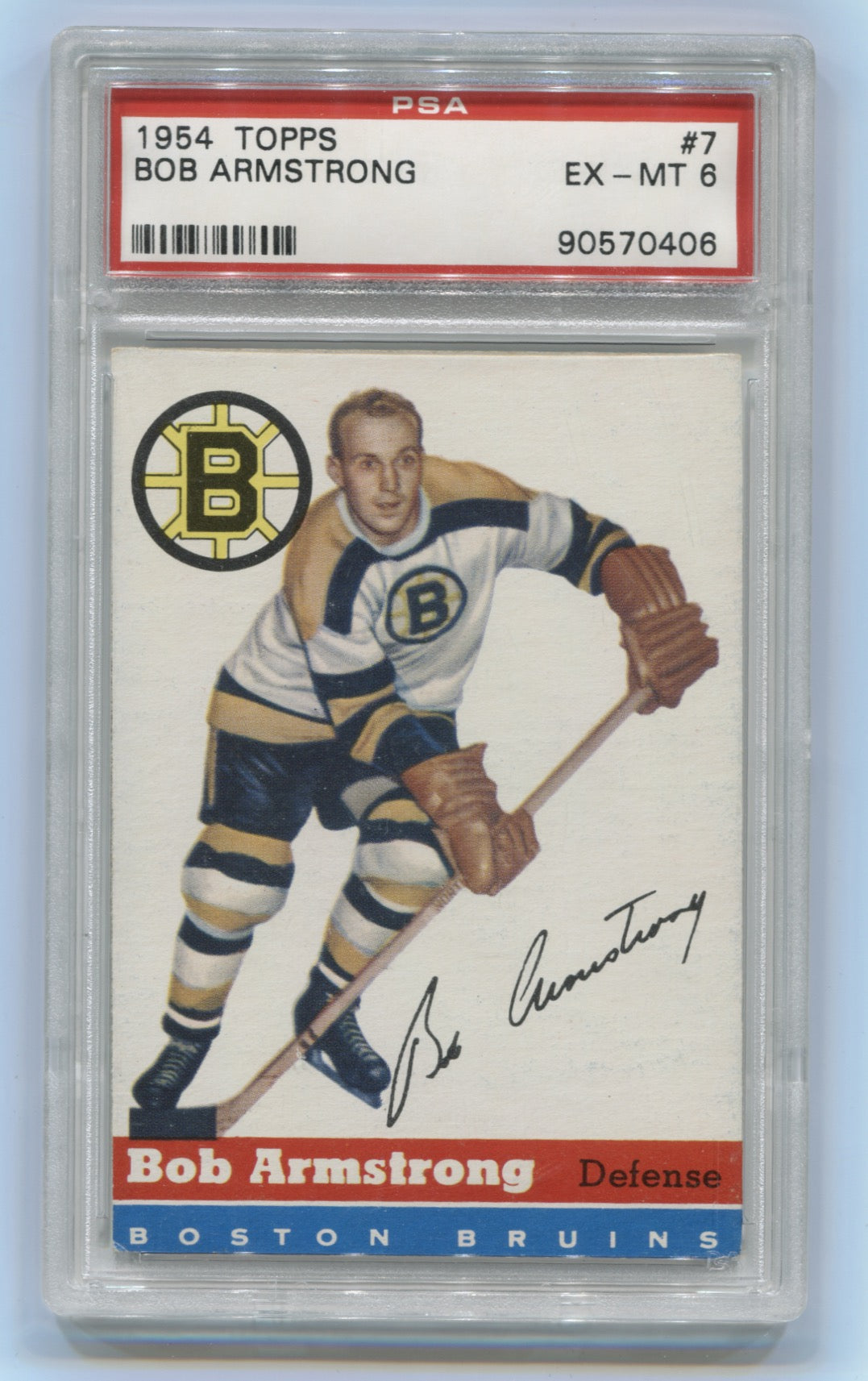 1954-55 Topps #7 Bob Armstrong PSA 6 | Eastridge Sports Cards
