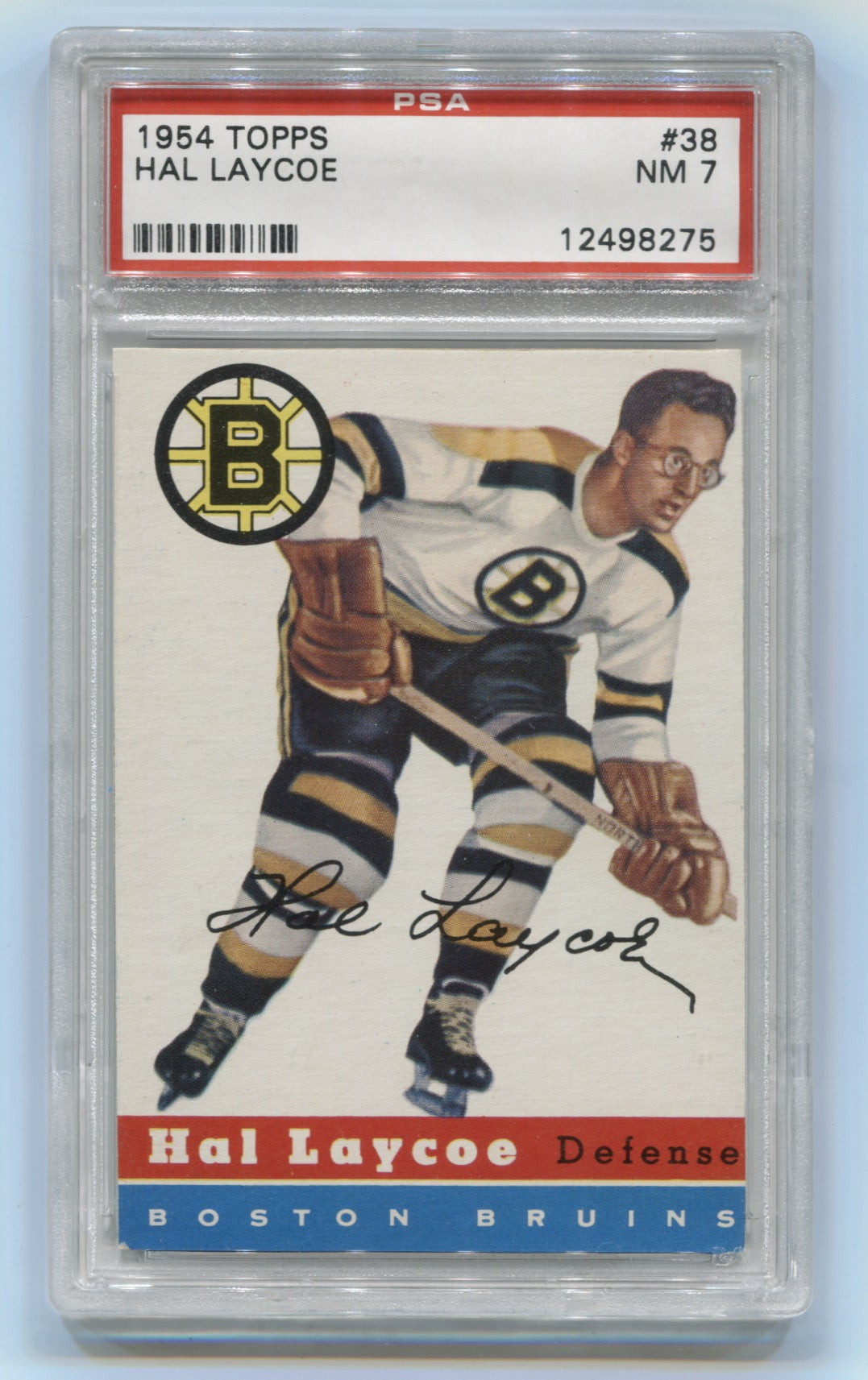 1954-55 Topps #38 Hal Laycoe PSA 7 | Eastridge Sports Cards