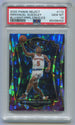 2020-21 Panini Select Blue/White/Purple Cracked Ice  #172 Immanuel Quickley PSA 10 (Rookie)