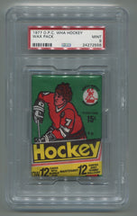 1977 O-Pee-Chee WHA Hockey Wax Pack PSA 9 | Eastridge Sports Cards