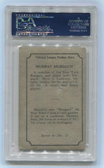 1933-34 O-Pee-Chee V304A #37 Murray Murdoch PSA 2 (Rookie) | Eastridge Sports Cards