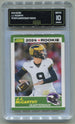 2024 Score 35th Anniversary #8 J.J. McCarthy GMA 10 (Rookie)