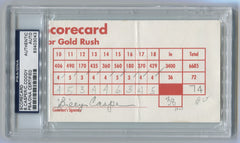 Billy Casper/ Charles Coody Signed Scorecard PSA Auto Authentic | Eastridge Sports Cards
