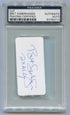 Bret Saberhagen Cut Auto PSA/DNA Authentic Auto