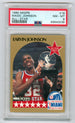 1990-91 Hoops All-Star #18 Magic Johnson PSA 8
