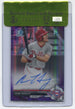 2017 Bowman Chrome Draft Autographs Purple Refractor #CDAAH Adam Haseley #065/250 BGS 9.5 (Auto 10) (Raw Card Review)