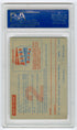 1957 Topps Contest Card Saturday May 25th PSA 5