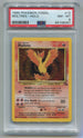 1999 Pokemon Fossil Unlimited #12 Moltres- Holo PSA 8
