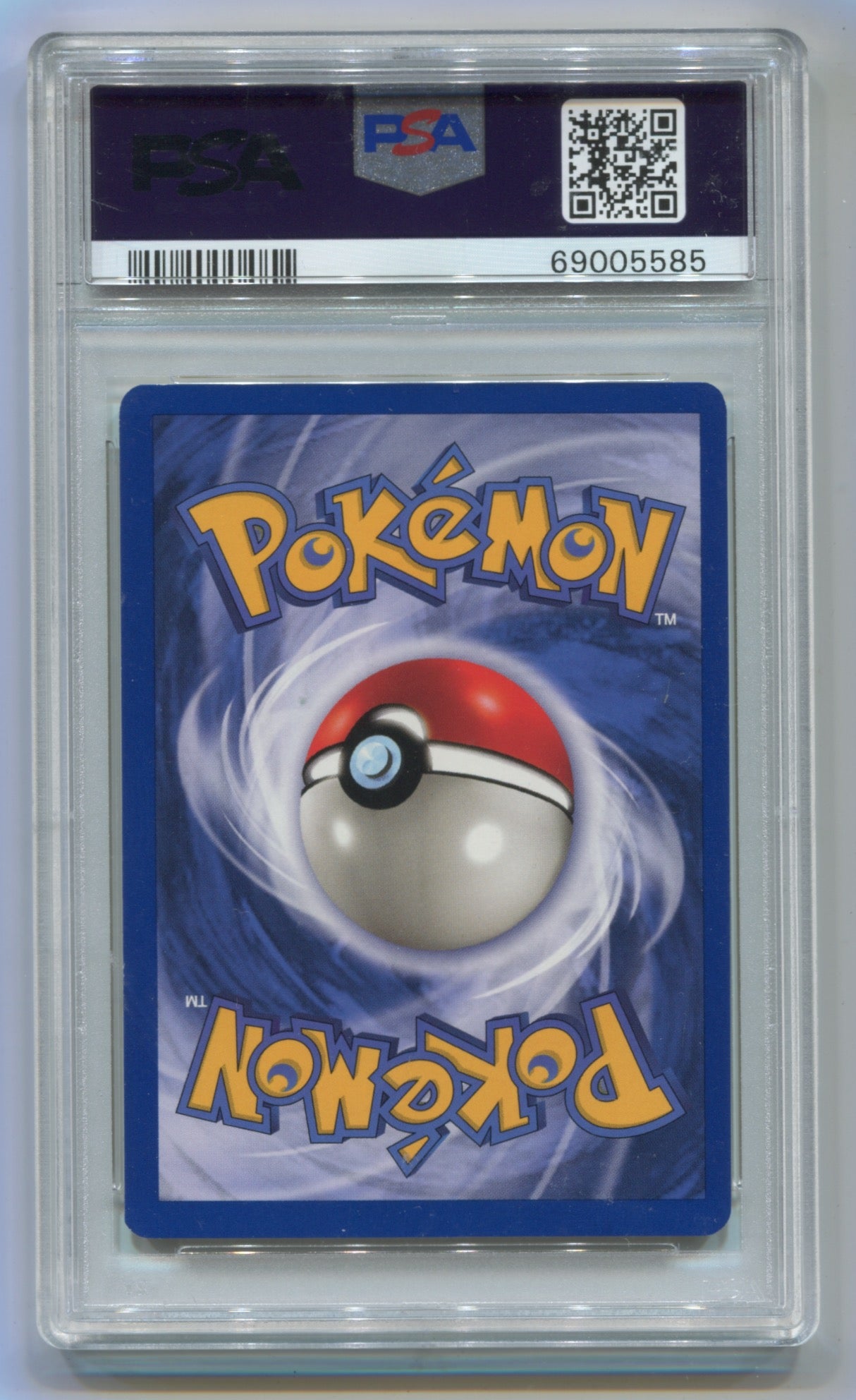 1999 Pokemon Fossil Unlimited #4 Dragonite - Holo PSA 8