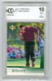 2001 Upper Deck #1 Tiger Woods BCCG 10 (Rookie)