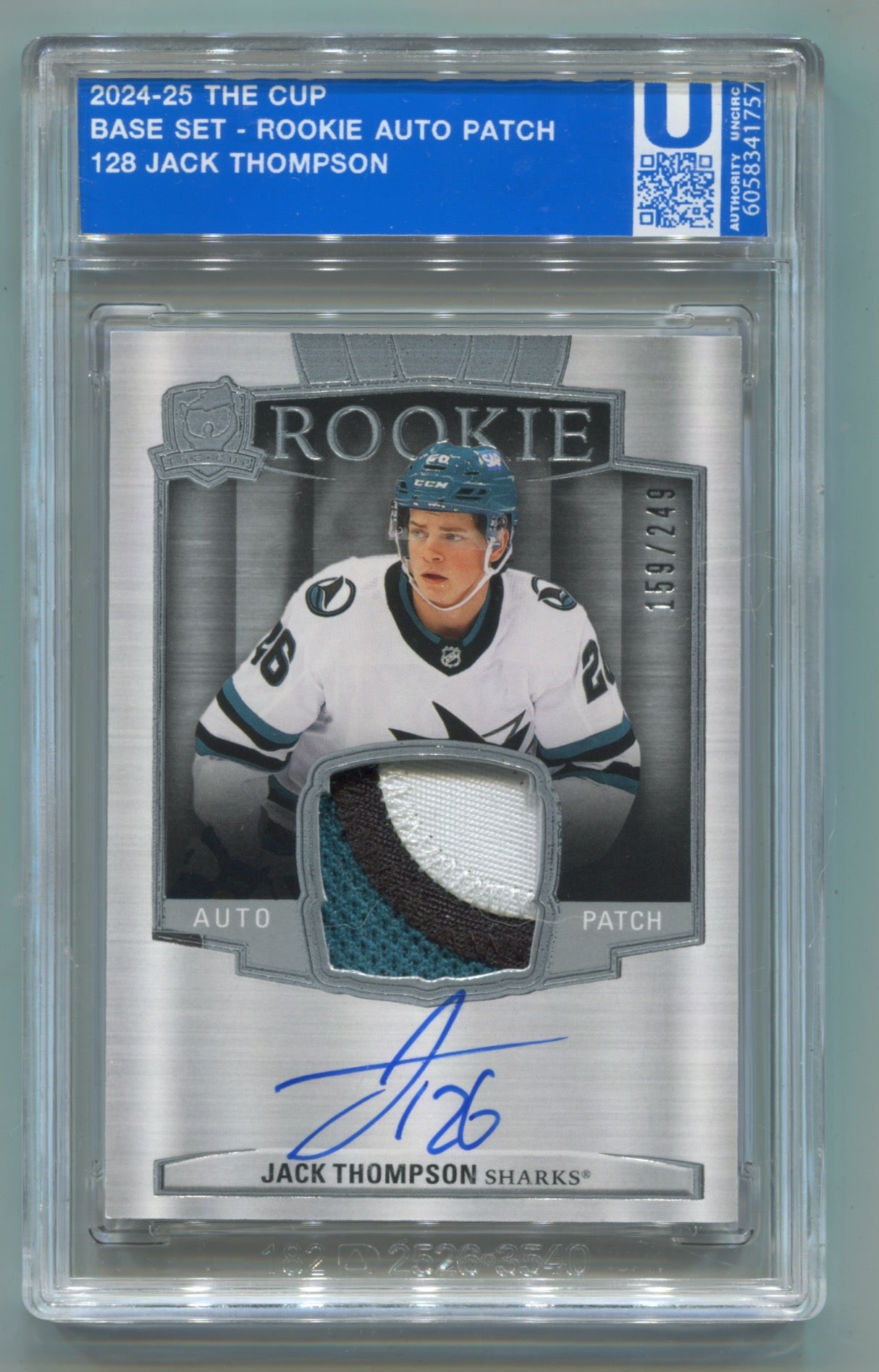 2024-25 Upper Deck The Cup #128 Jack Thompson #159/249 (Rookie)