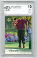 2001 Upper Deck #1 Tiger Woods BCCG 10 (Rookie)