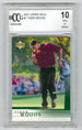 2001 Upper Deck #1 Tiger Woods BCCG 10 (Rookie)