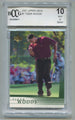 2001 Upper Deck #1 Tiger Woods BCCG 10 (Rookie)