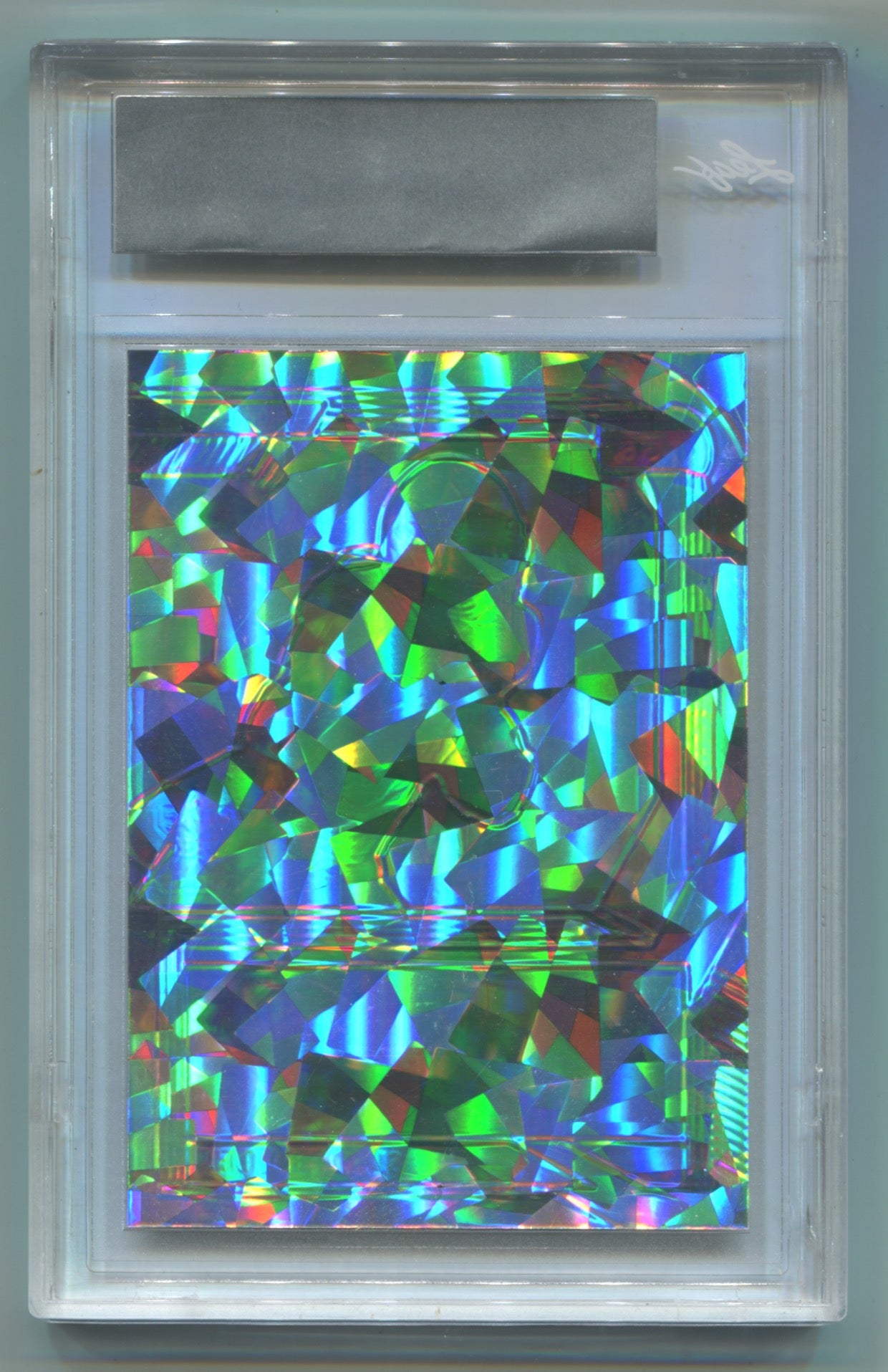 2022 Leaf Pro Set Metal Autographed Pre- Production Proof Crystal Black Slade Bolden #1/1