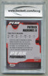 2017 Sage Hit Premier Draft Peak Performance #PKPM Patrick Mahomes BCCG 10 (Rookie)