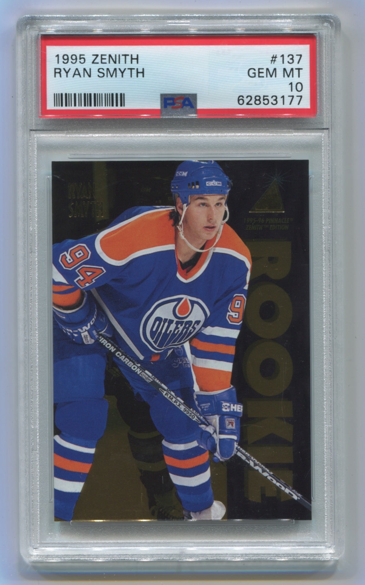 1995-96 Zenith #137 Ryan Smyth PSA 10