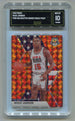 2019-20 Panini Mosaic Reactive Orange #255 Magic Johnson GMA 10