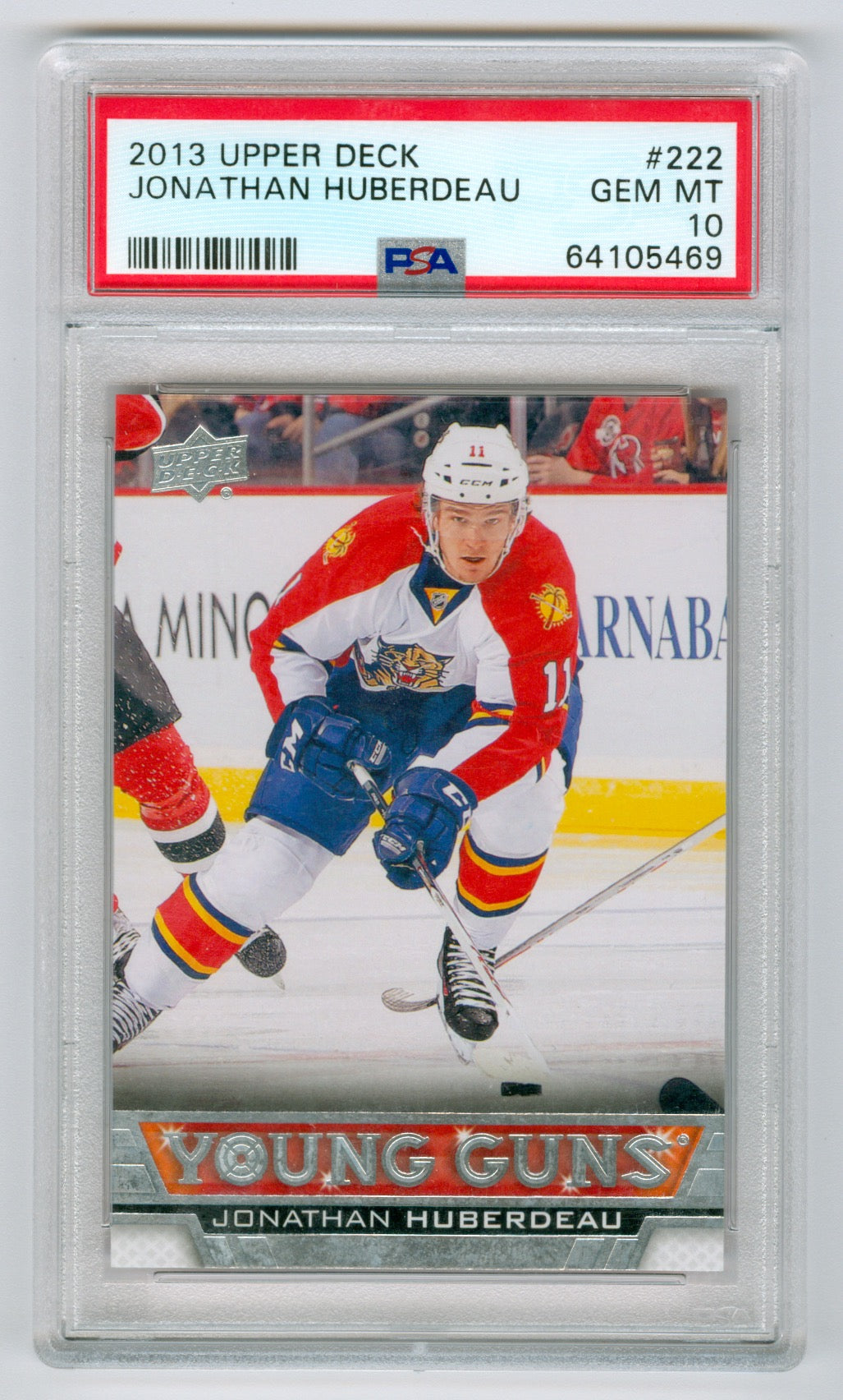 2013-14 Upper Deck #222 Jonathan Huberdeau PSA 10 (Rookie)