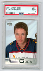 2001-02 Upper Deck #211 Ilya Kovalchuk PSA 9 (Rookie) | Eastridge Sports Cards