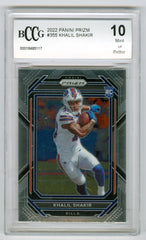 2022 Panini Prizm #355 Khalil Shakir BCCG 10 (Rookie) | Eastridge Sports Cards