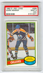 1980-81 O-Pee-Chee #289 Mark Messier PSA 9(OC) (Rookie) | Eastridge Sports Cards