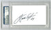 Walter Payton Signed Index Card PSA/DNA Certified
