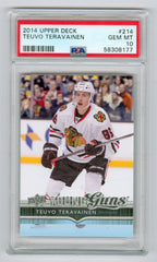 2014-15 Upper Deck #214 Teuvo Teravainen PSA 10 (Rookie) | Eastridge Sports Cards