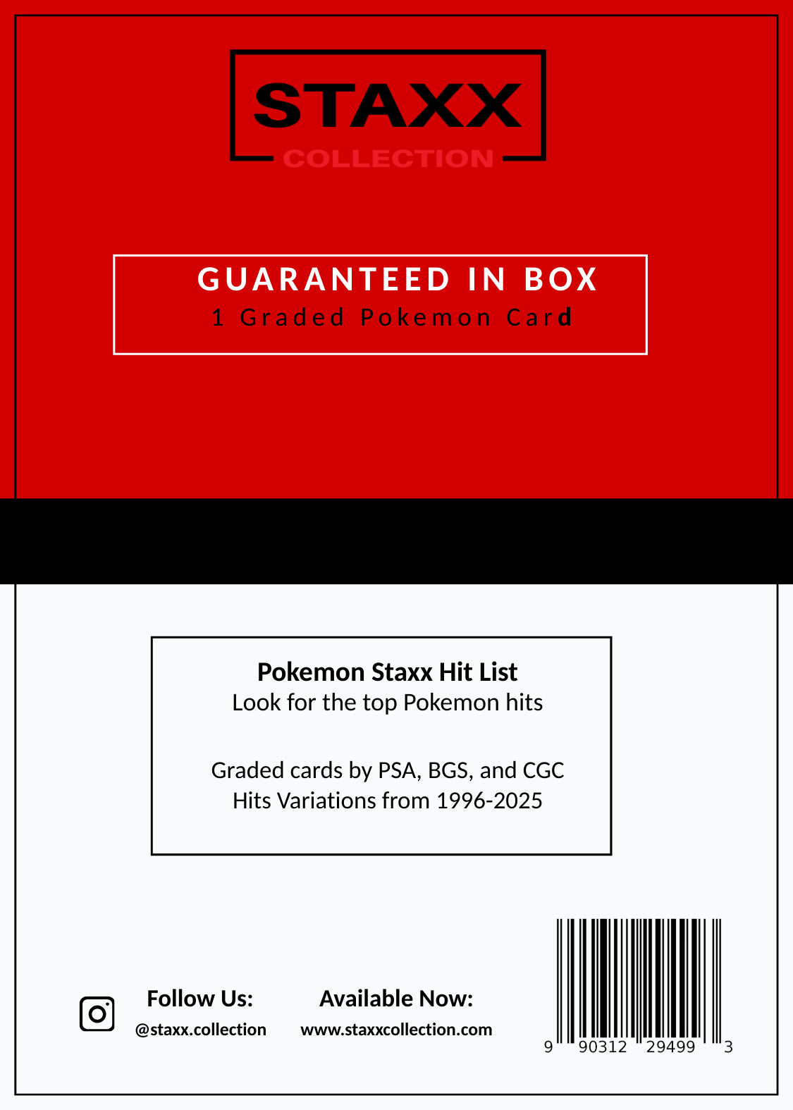 STAXX Deluxe Pokémon