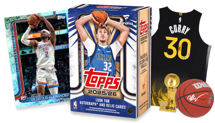 2025-26 Topps Basketball Fanatics Exclusive Blaster Box