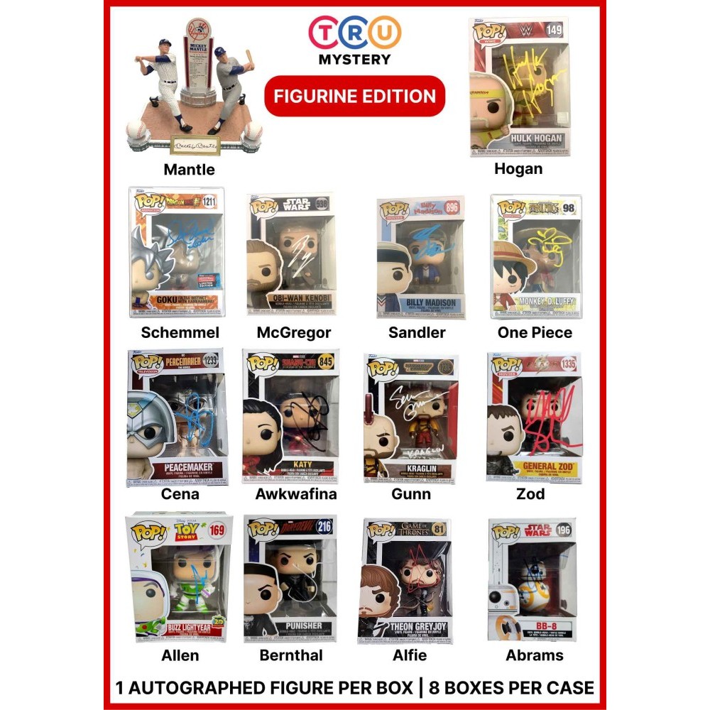 Tru Mystery Figure Autographed Collection
