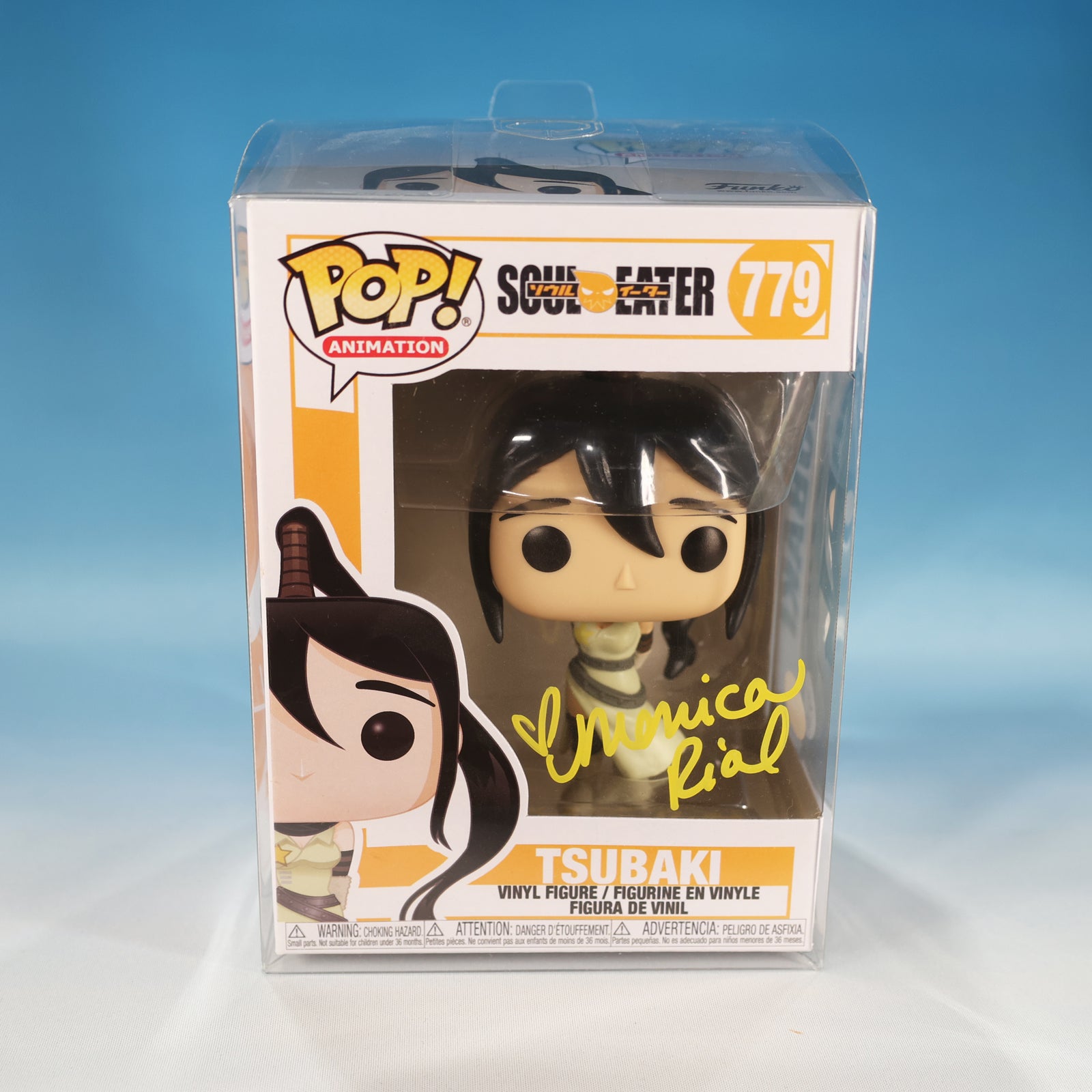 Funko Pop! Soul Eater Tsubaki #779 (Autographed by Monica Rial)