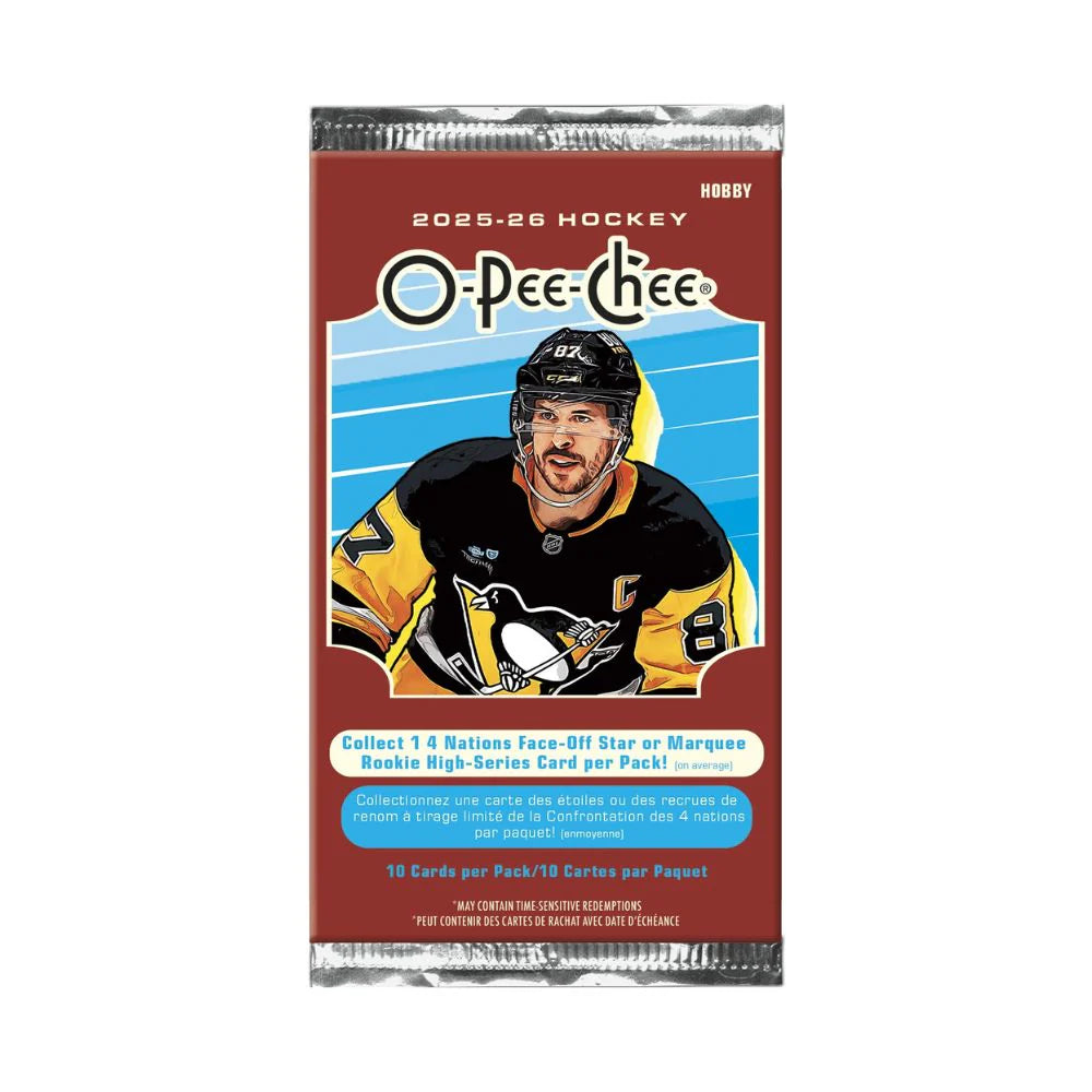 2025-26 Upper Deck O-Pee-Chee Hockey Hobby Pack