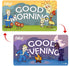 Fallout Playmat - Double-Sided Vault Boy Good Morning / Good Evening