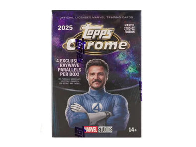 2025 Topps Chrome Marvel Studios Blaster Box