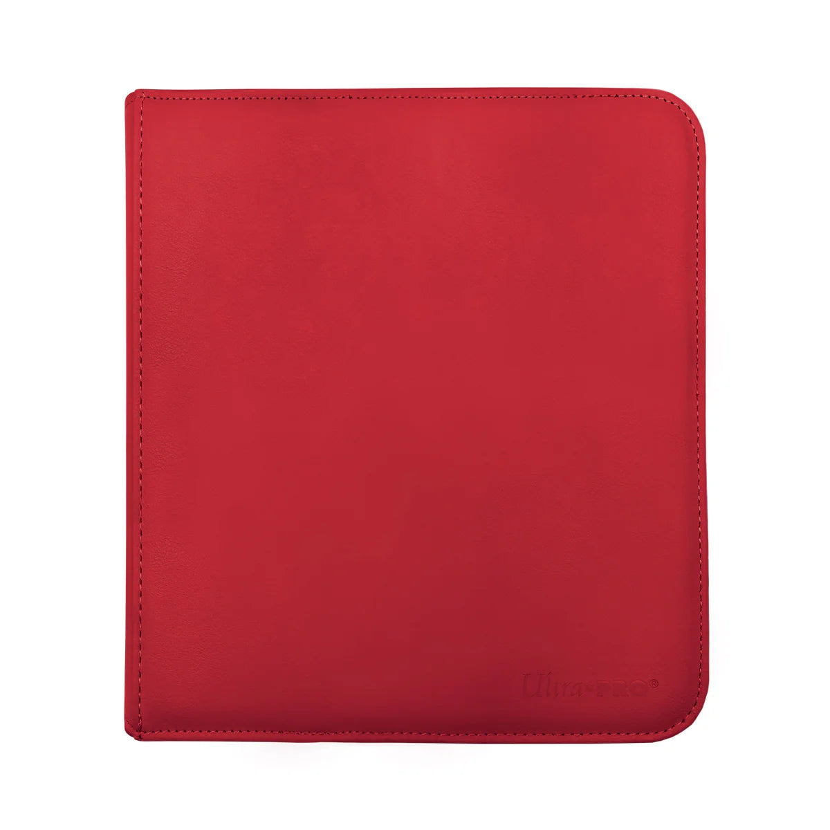 Ultra Pro Vivid 12-Pocket Zippered PRO Binder  - Red