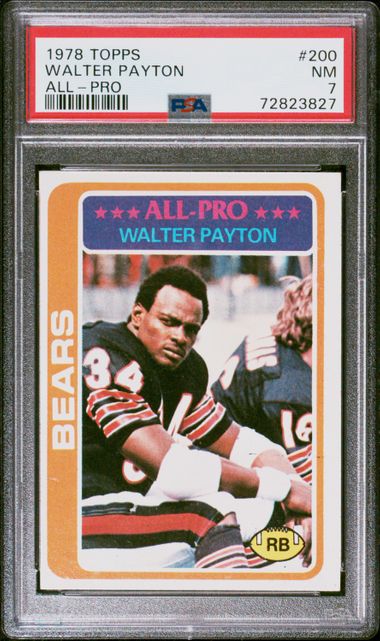 1978 Topps #200 Walter Payton PSA 7 | Eastridge Sports Cards