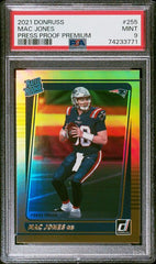 2021 Donruss Press Proof Premium #255 Mac Jones PSA 9 (Rookie) | Eastridge Sports Cards