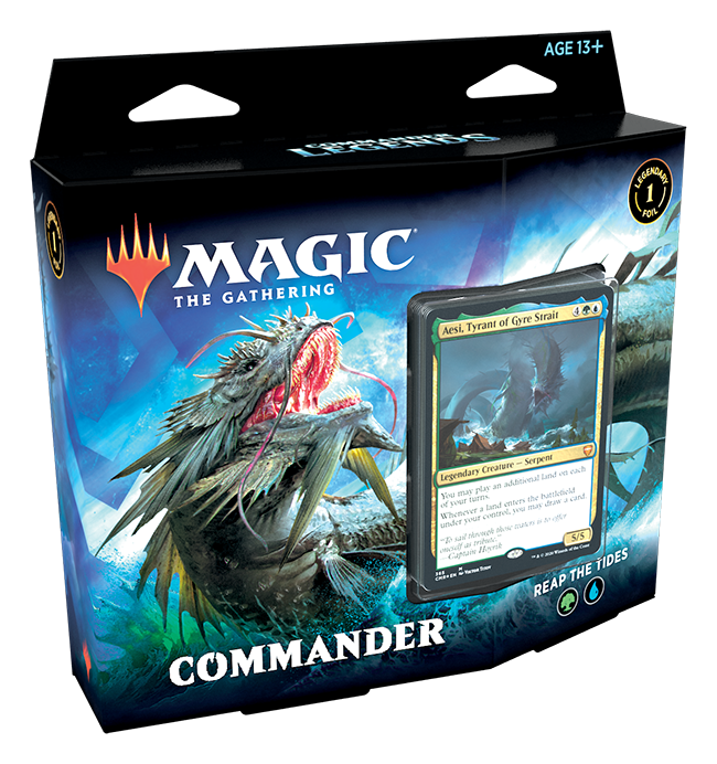 Commander Legends Deck - Reap the Tides | Eastridge Sports Cards