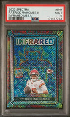 2023 Panini Spectra Infrared Meta #21 Patrick Mahomes II #09/25 PSA 9 | Eastridge Sports Cards