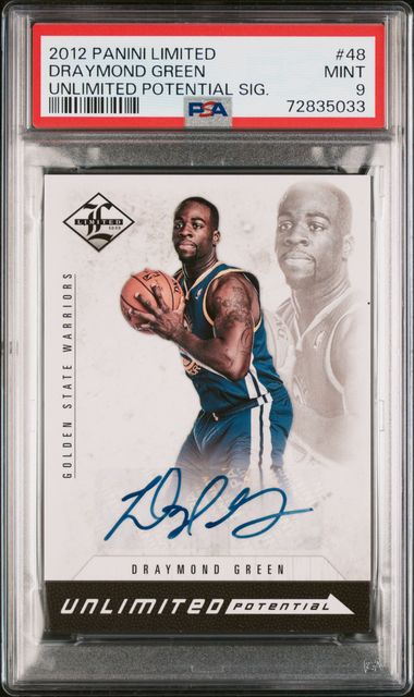 2012-13 Limited Unlimited Potential Signatures #48 Draymond Green #036/199 PSA 9 (Rookie) | Eastridge Sports Cards
